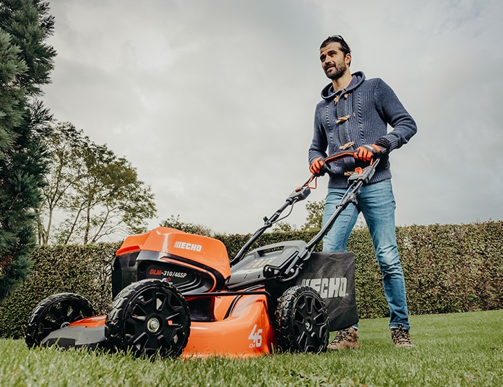 Echo electric lawn discount mower