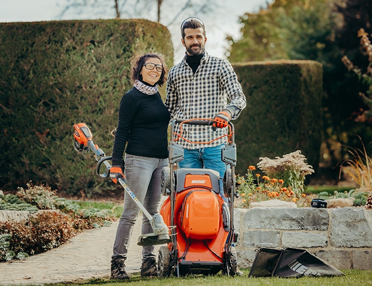 Echo electric store lawn mower