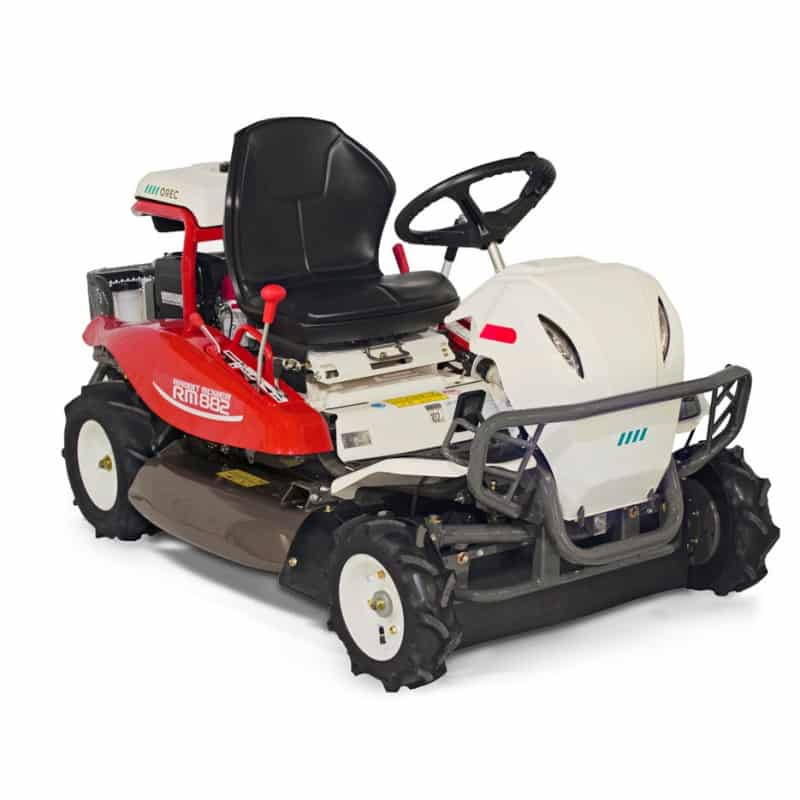 Riding brush hog discount mower