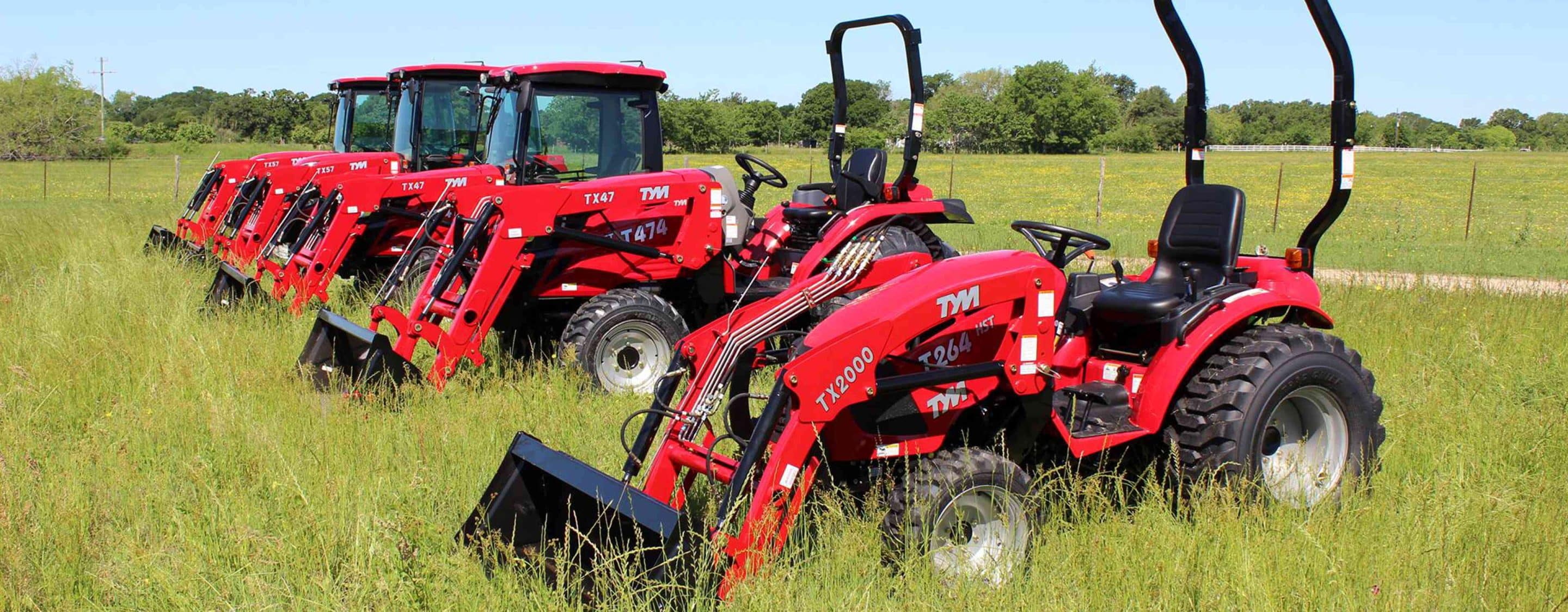 TYM compact tractors 