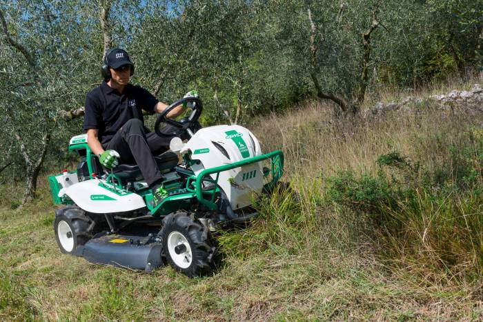 Experience excellence with the OREC  Ride on brush cutters